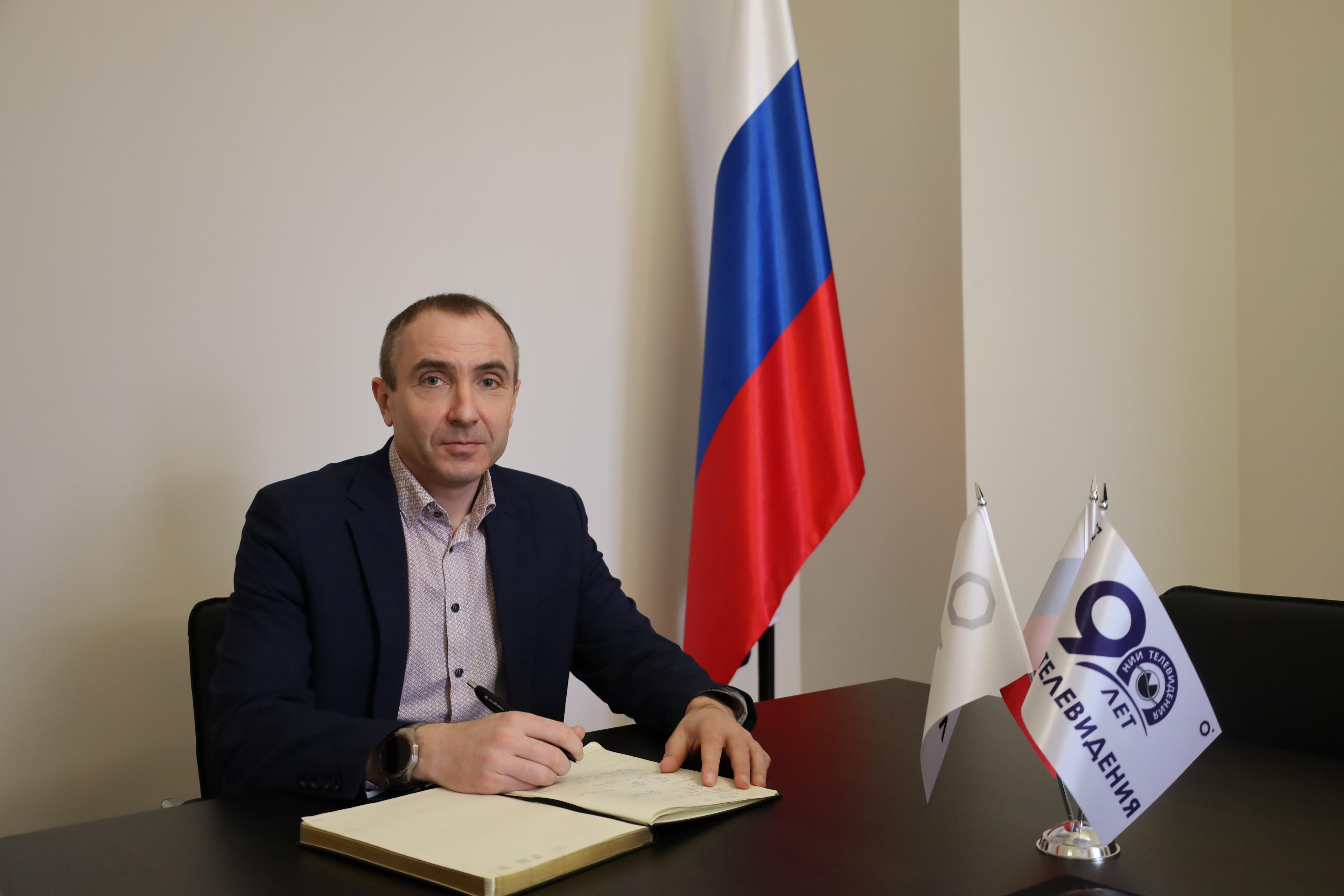 Ген.директор НИИ телевидения А. Б. Никитин (1)